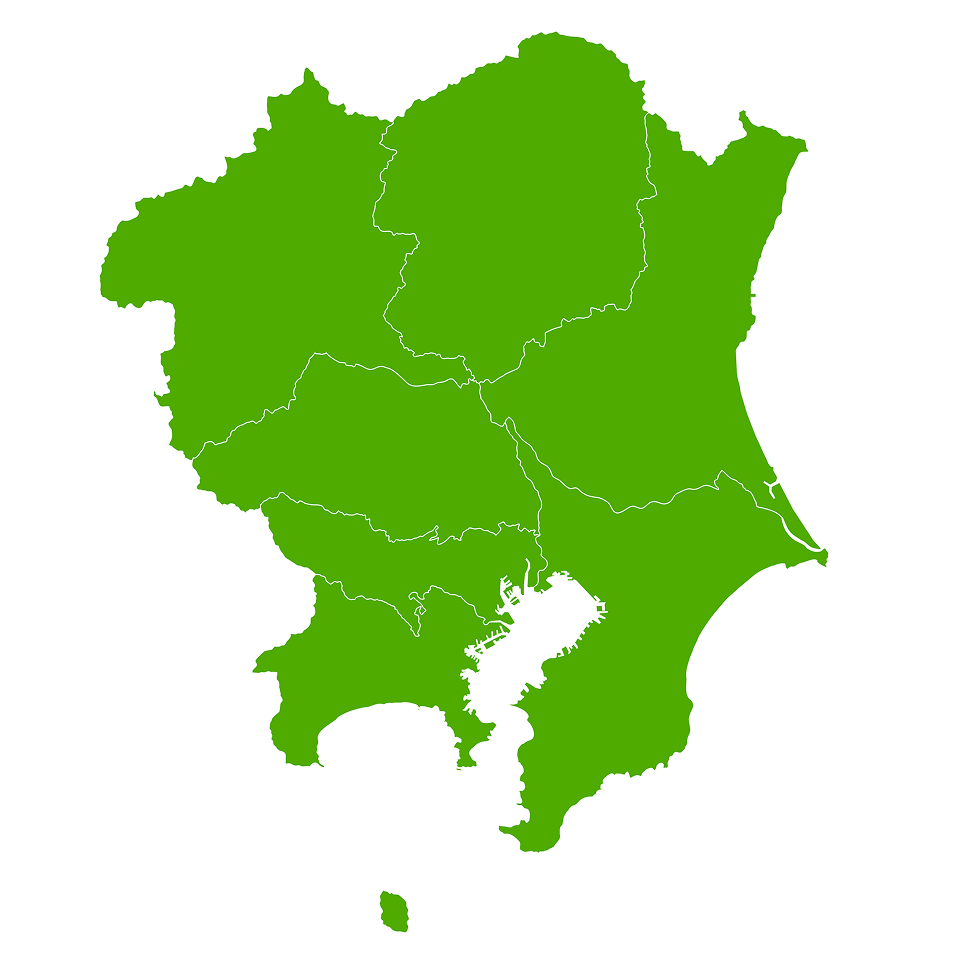 対象エリアの地図