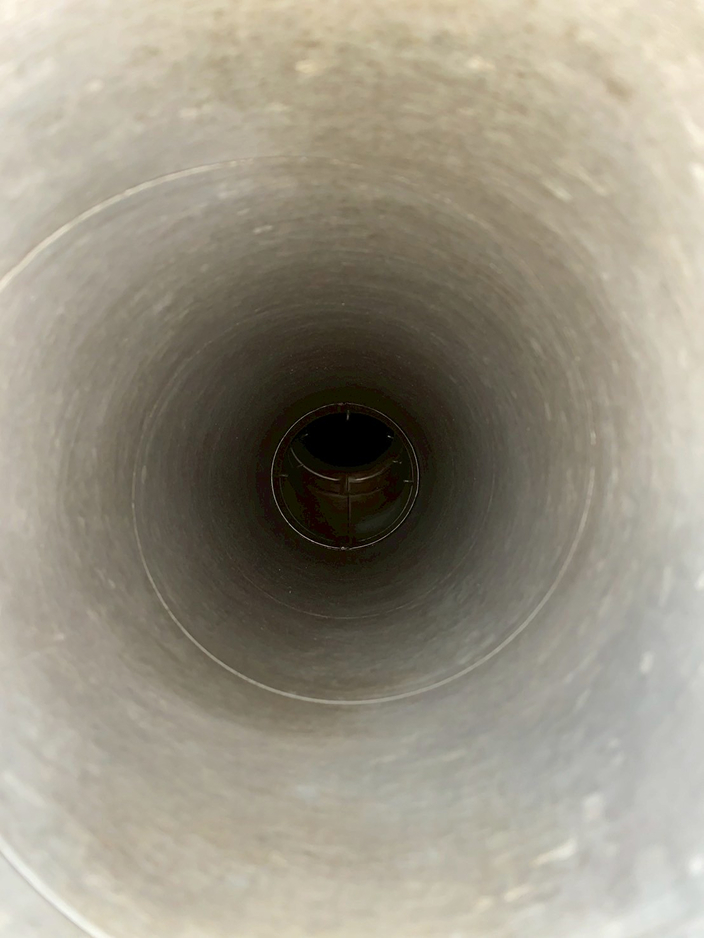 換気ダクト清掃後の写真